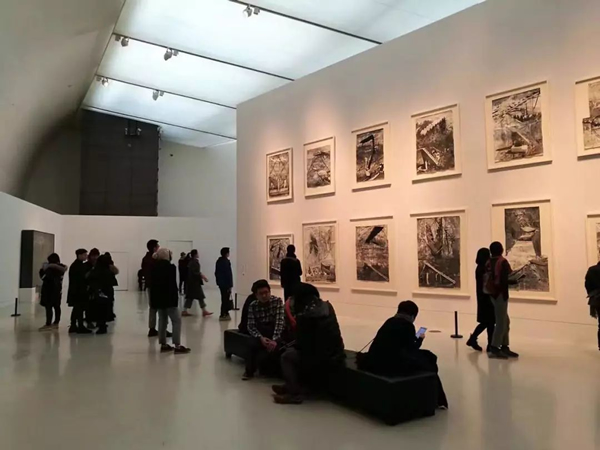 “基弗在中国”基弗作品展现场