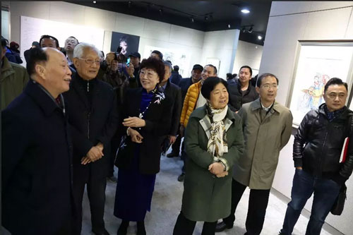 “传承与创新——罗来瑛人物画展”亮相省现代美术馆