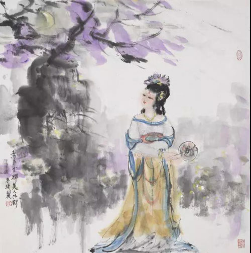 “传承与创新——罗来瑛人物画展”亮相省现代美术馆