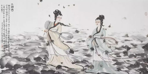 “传承与创新——罗来瑛人物画展”亮相省现代美术馆