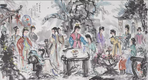 “传承与创新——罗来瑛人物画展”亮相省现代美术馆