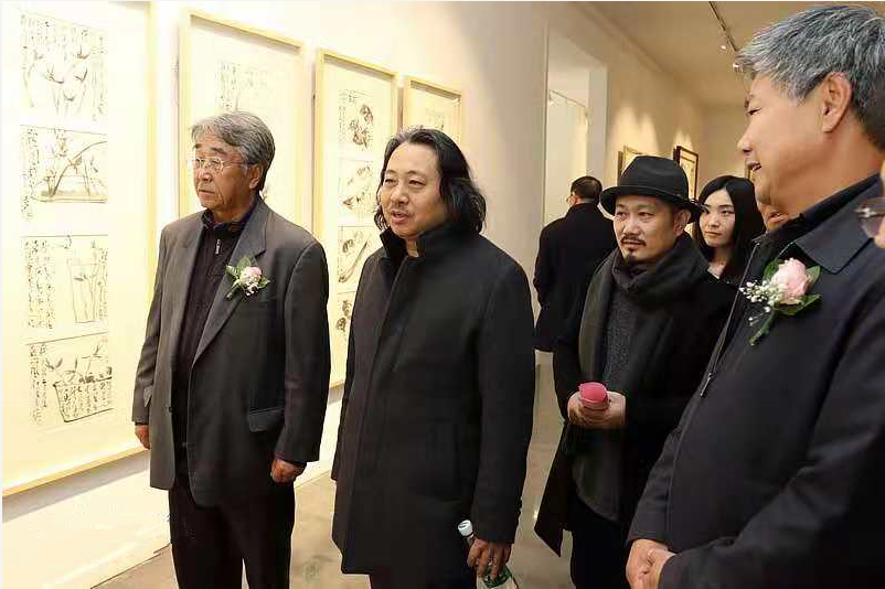 文新秀古——天津美术学院贾广健硕士研究生师生作品展在麓美术馆开幕
