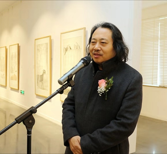文新秀古——天津美术学院贾广健硕士研究生师生作品展在麓美术馆开幕