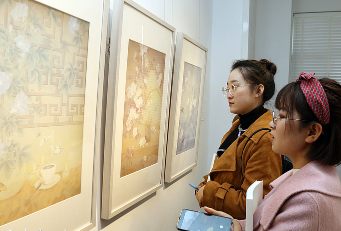 文新秀古——天津美术学院贾广健硕士研究生师生作品展在麓美术馆开幕