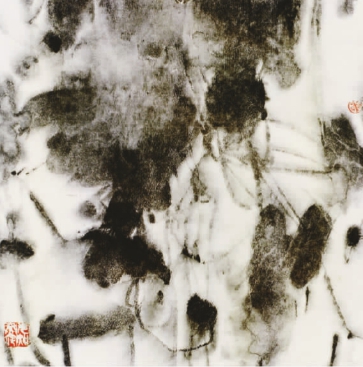  荷（纸本水墨） 董小明