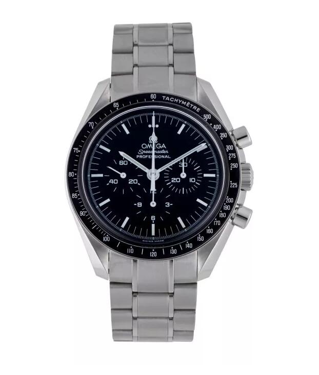 欧米茄35705000型号「Speedmaster」精钢计时炼带腕表，年份约2004
