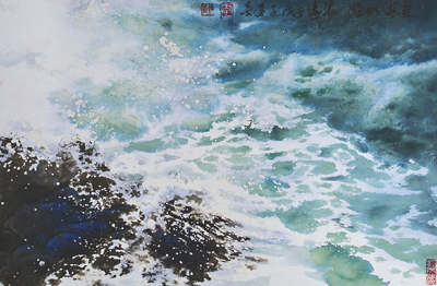 “中国画海第一人”李海涛一生与海结缘