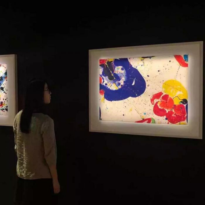 山姆·弗朗西斯（Sam Francis）《斑点》