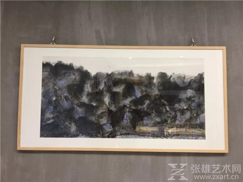 回顾：原文化部常务副部长高占祥亲临国家艺术人才库参观著名艺术家王华明个人展并签名留念