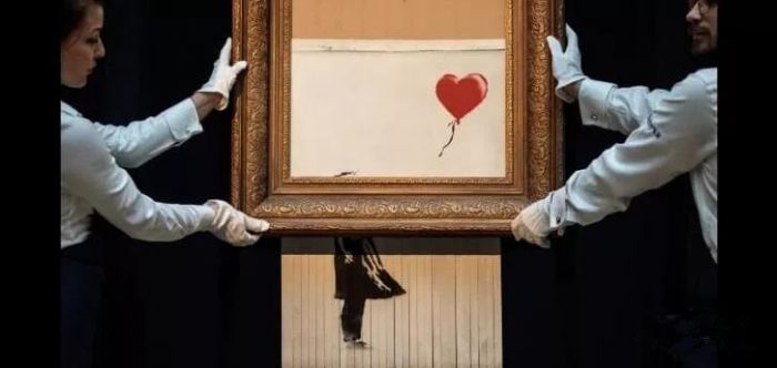Banksy作品Girl with a Balloon