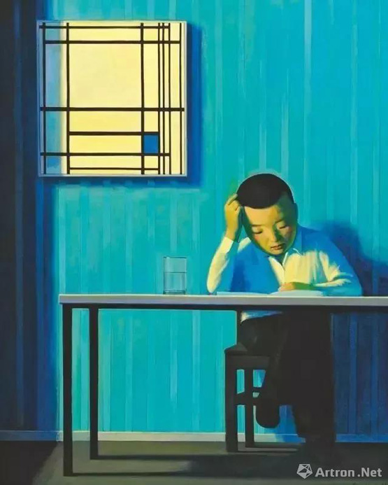 谁能读懂刘野笔下那怪诞色彩下的悲伤