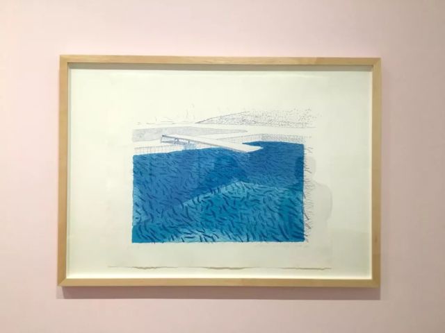 大卫霍克尼大水花