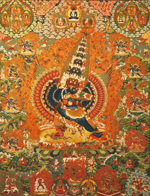 《胜乐金刚》作者:洛桑旦达 规格:116×89cm