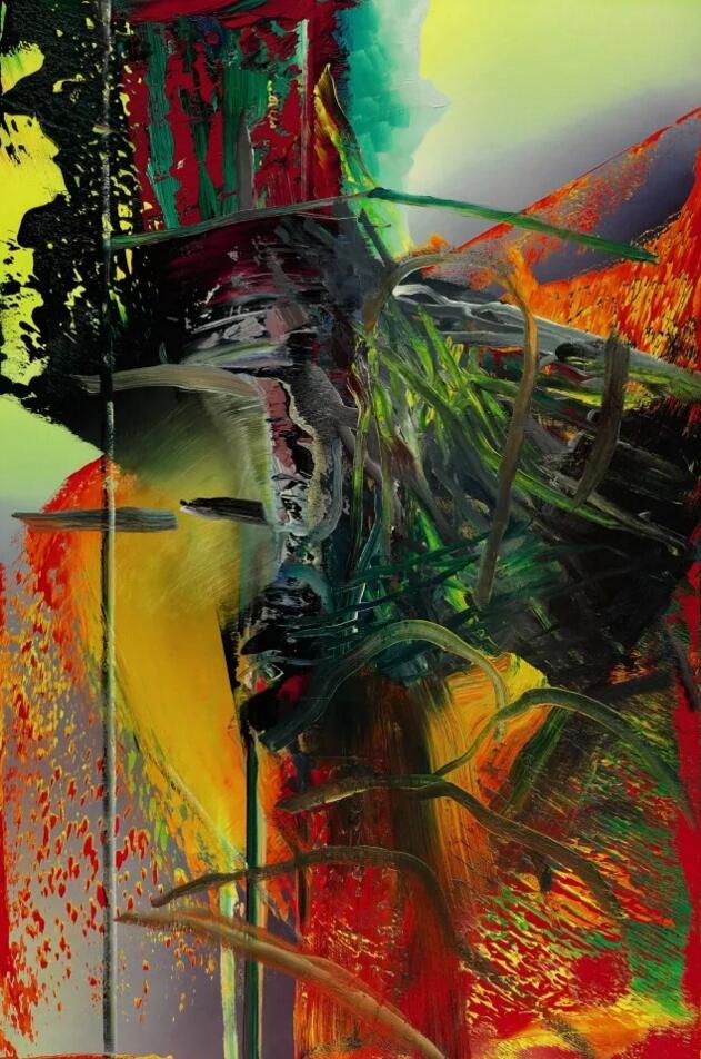 里希特(gerhard richter《抽象画(593-6》1986年作