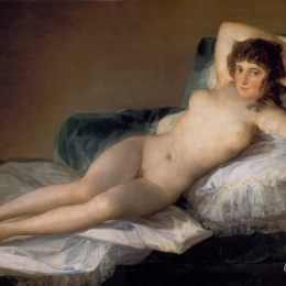 弗朗西斯科·戈雅高清作品《裸体的玛哈》