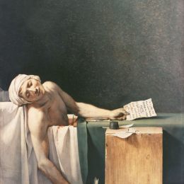 雅克-路易·大卫高清作品《马拉之死》