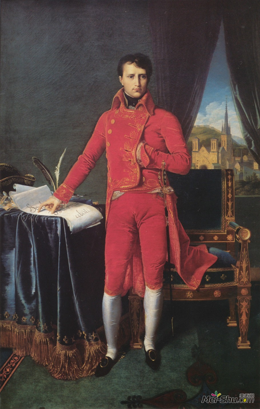 拿破仑时期油画图片