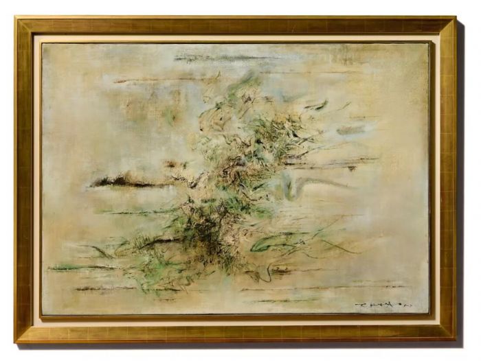 赵无极3件油画作品领衔"现代艺术晚间拍卖"