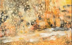 著名艺术家王华明中国新当代油画作品——《流光溢彩》在北京翰海-翰海四季（第98期）成功拍卖