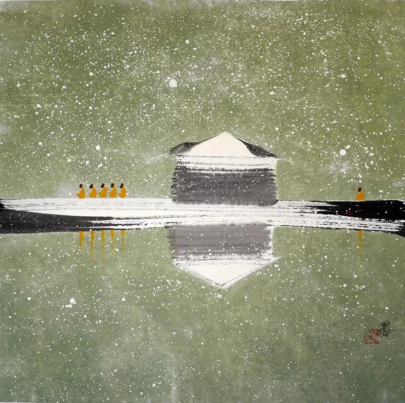 【教师个展】禅风和畅 墨意观心——田旭桐水墨画作品展开幕