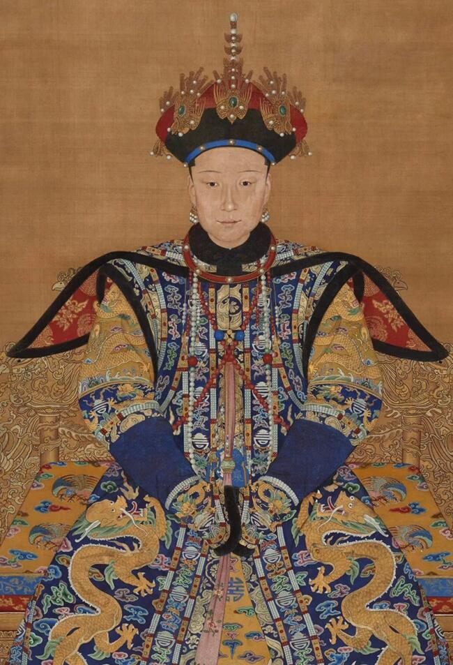 清朝皇后复原图图片