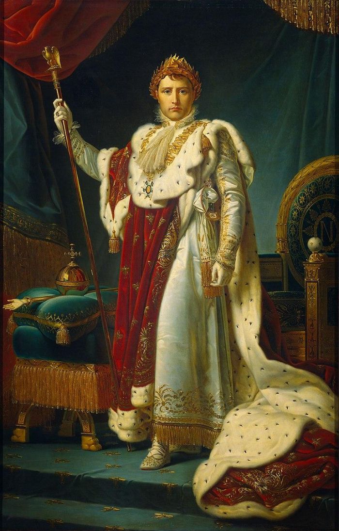 拿破仑时期服装图片