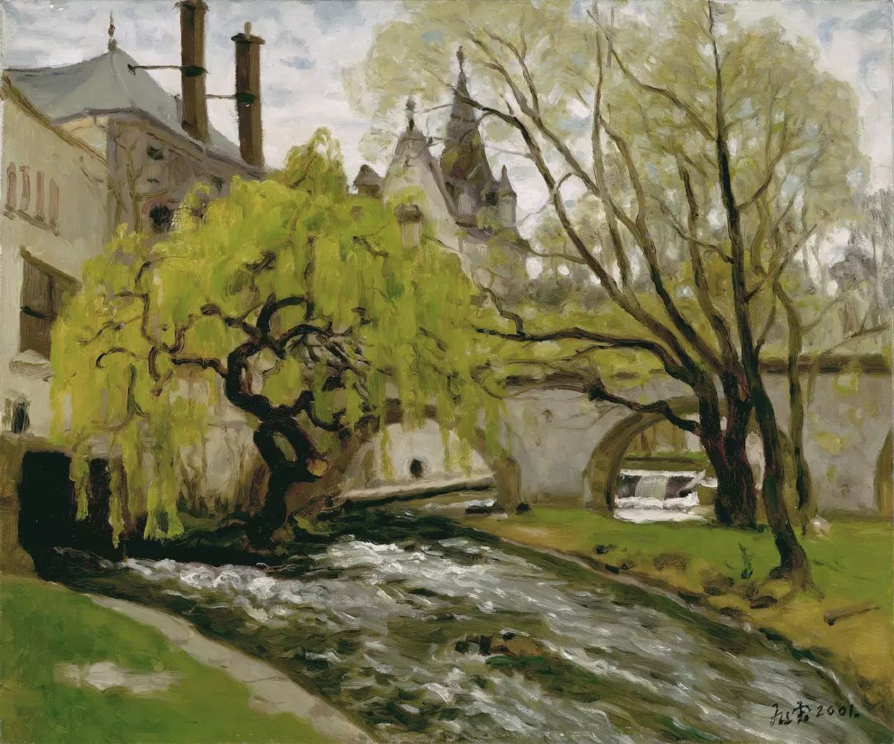 杨飞云最新中外写生艺术大展