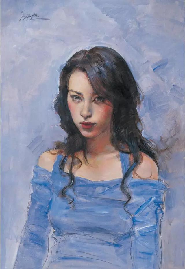 四川美术学院院长庞茂琨写生作品