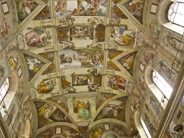 米开朗基罗西斯廷教堂穹顶画解析