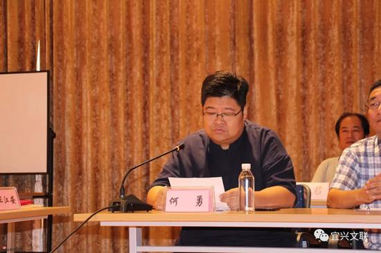 润物无声书道有情何勇书法捐赠在宜兴美术馆举行