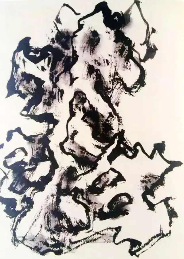 黄宾虹画石头难得一见