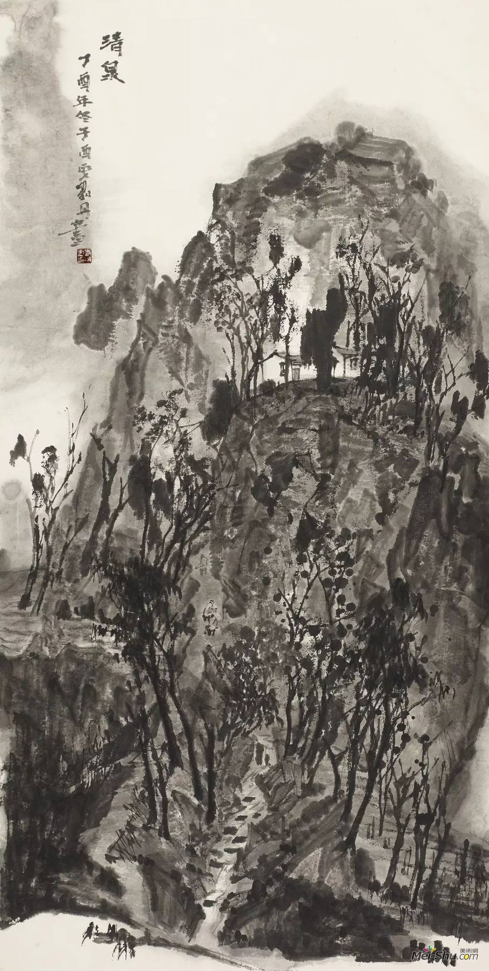 清泉 138cmx69cm 陈斌