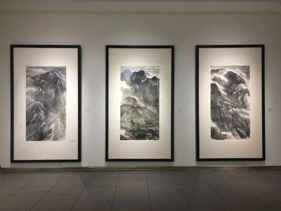 当代西安山水画—首届"终南论坛"平行展开幕-展览资讯-美术网 mei