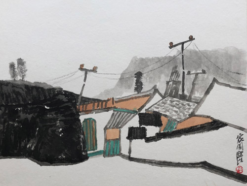 "写生书怀"陈生书写生作品展在宁召开